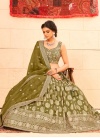 Faux Georgette Cut Dana Designer Lehenga Choli - 3